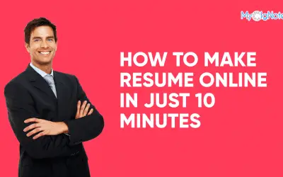 How to Make Resume Online in Just 10 Minutes